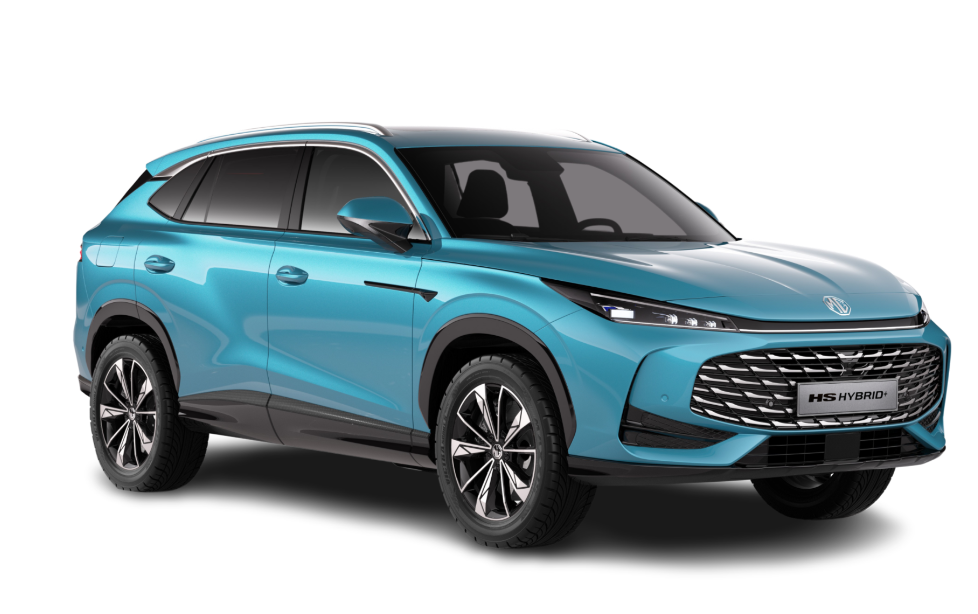 MG HS Hybrid+ vista frontal en Zaragoza